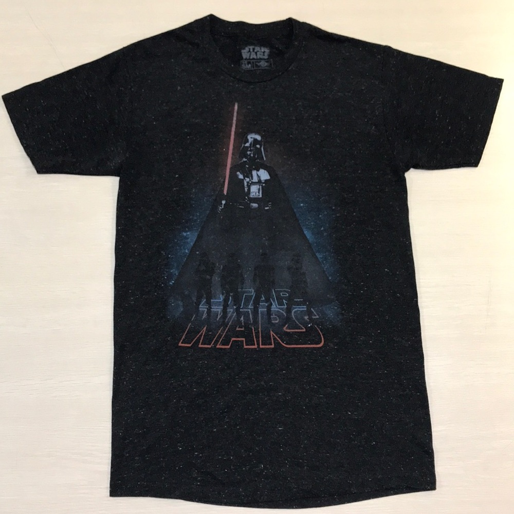Star Wars size small black Darth Vader t-shirt.